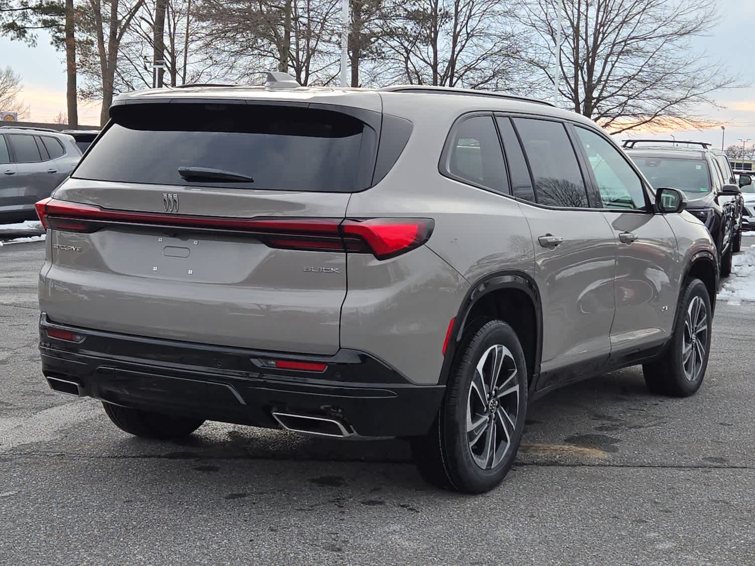 2026 Buick Enclave Sport Touring - Stone Metallic exterior view 3