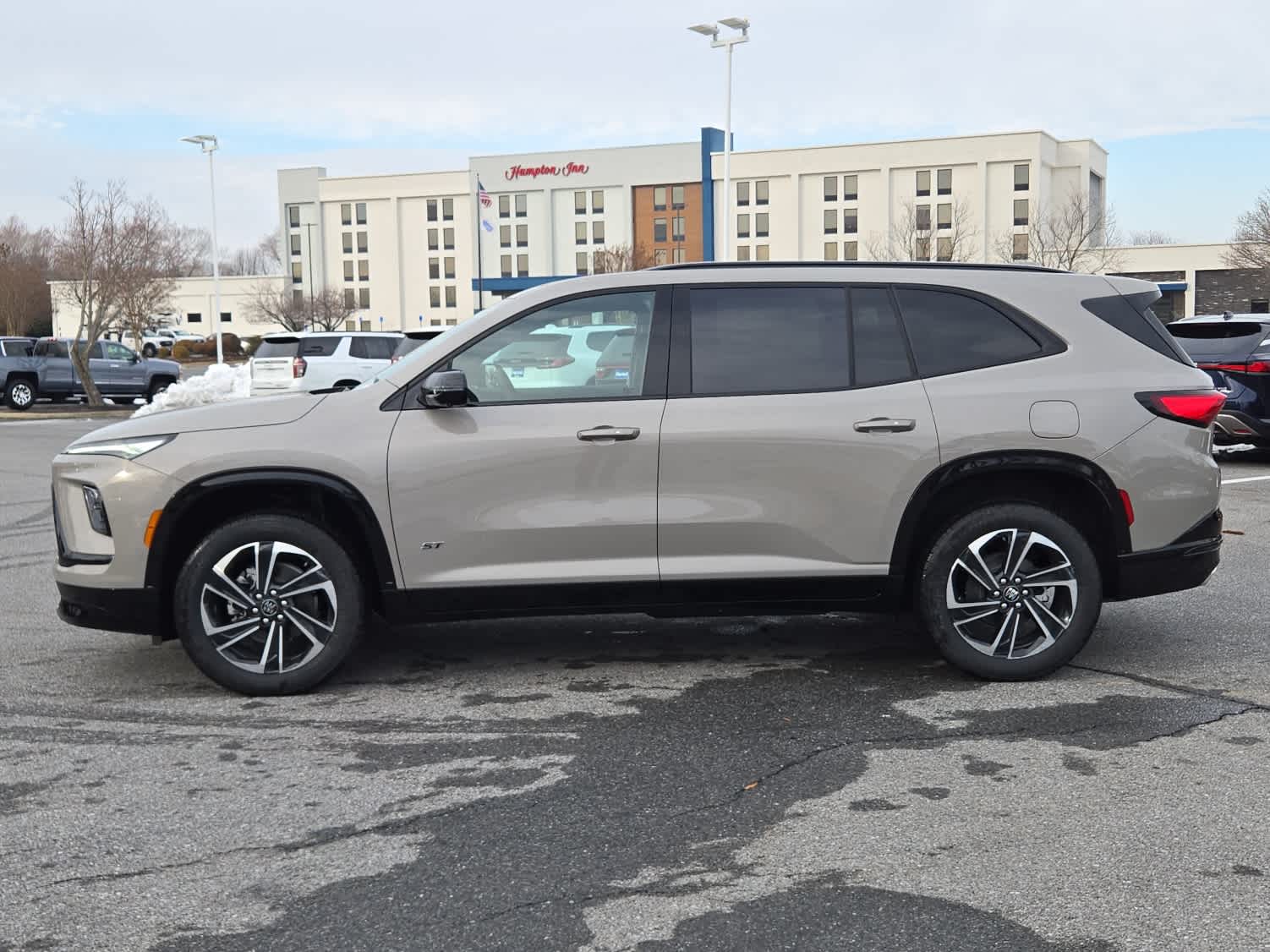 2026 Buick Enclave Sport Touring - Stone Metallic exterior view 5