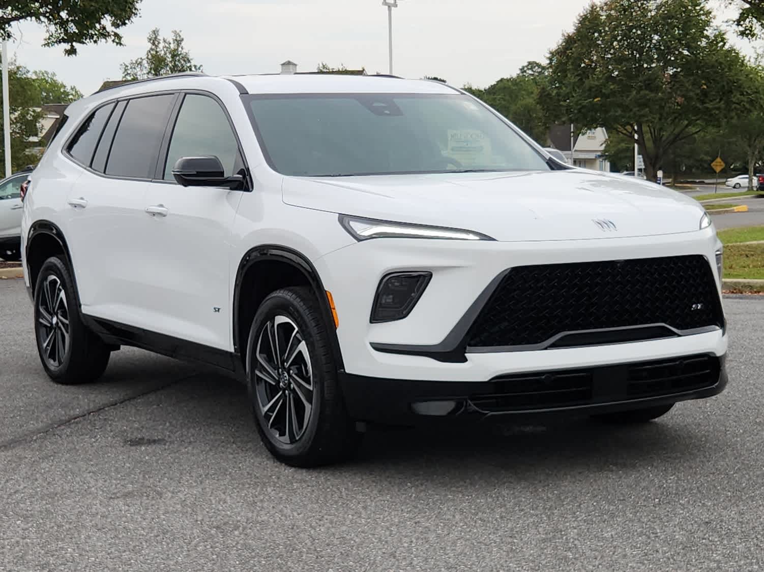 2026 Buick Enclave Sport Touring - Summit White exterior view 2