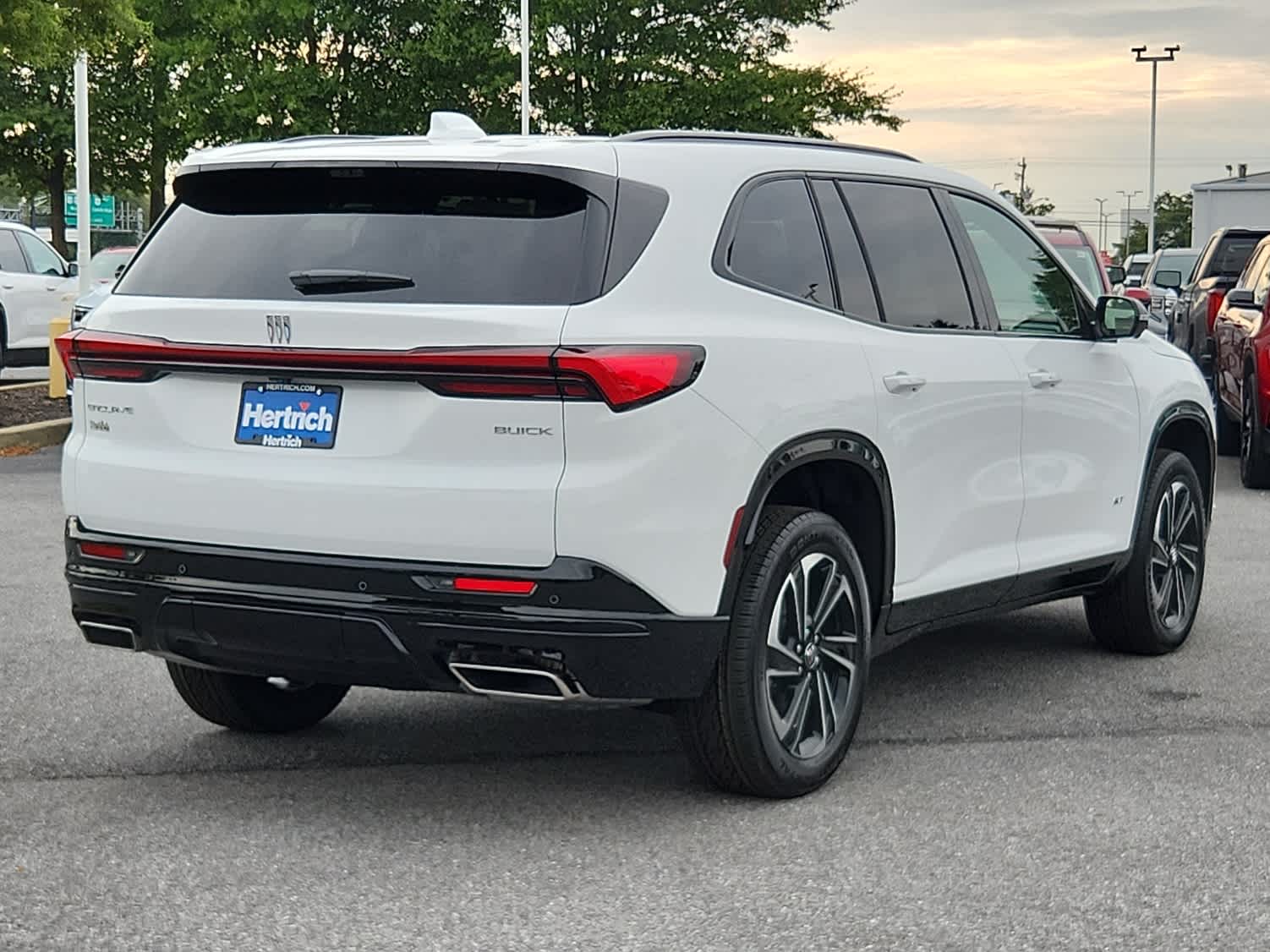 2026 Buick Enclave Sport Touring - Summit White exterior view 3