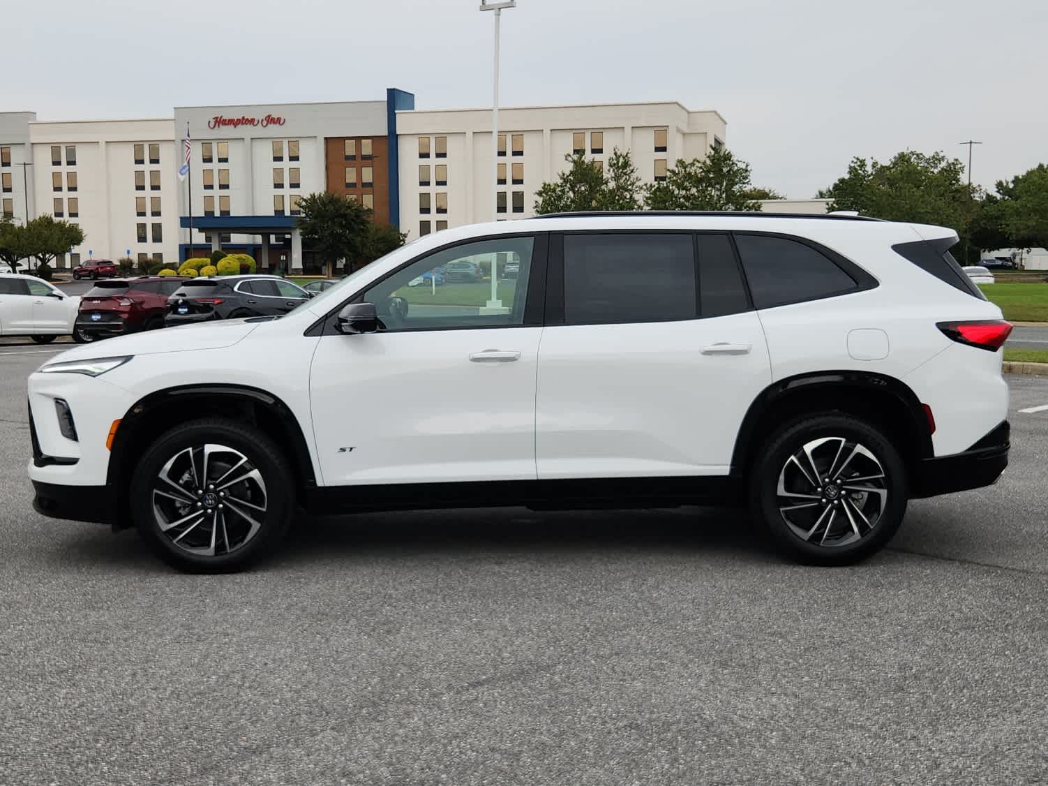 2026 Buick Enclave Sport Touring - Summit White exterior view 5