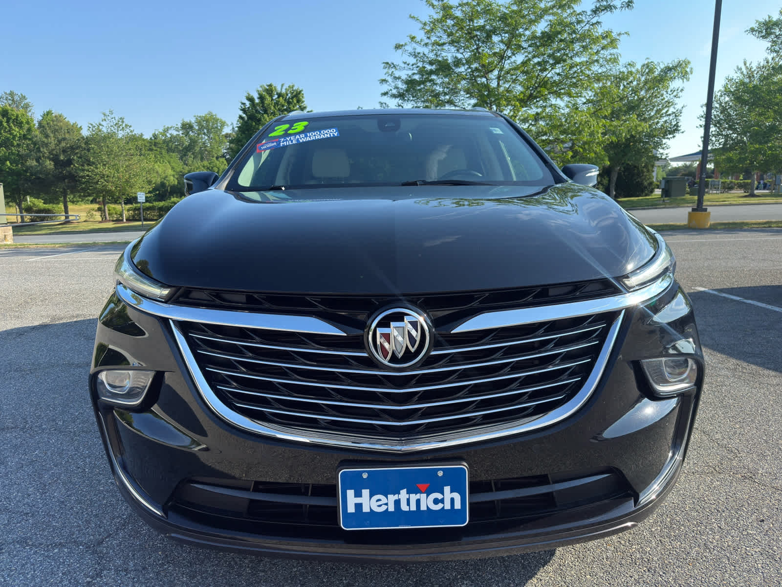 2023 Buick Enclave Essence - Ebony Twilight Metallic exterior view 8