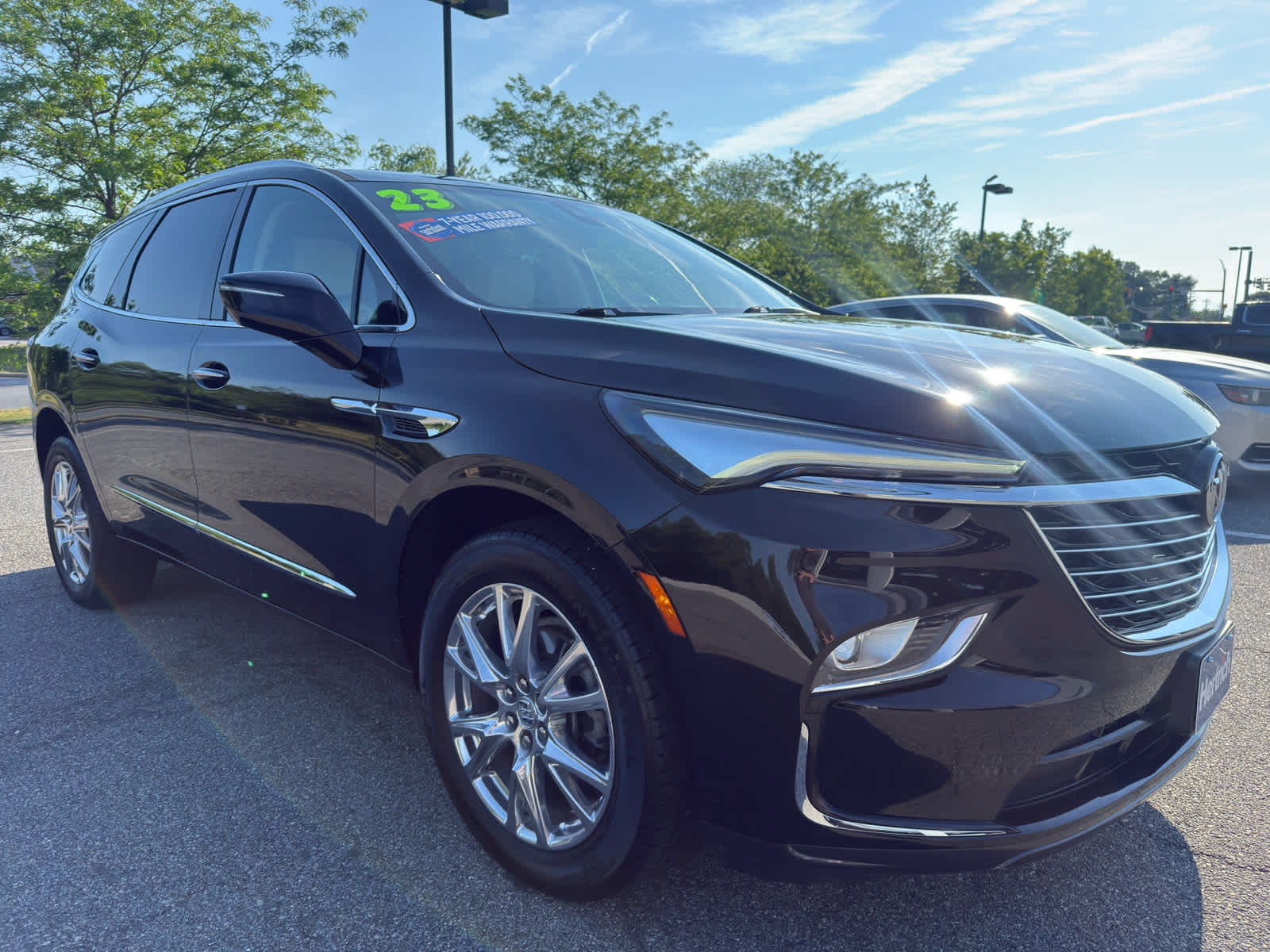 2023 Buick Enclave Essence - Ebony Twilight Metallic exterior view 7