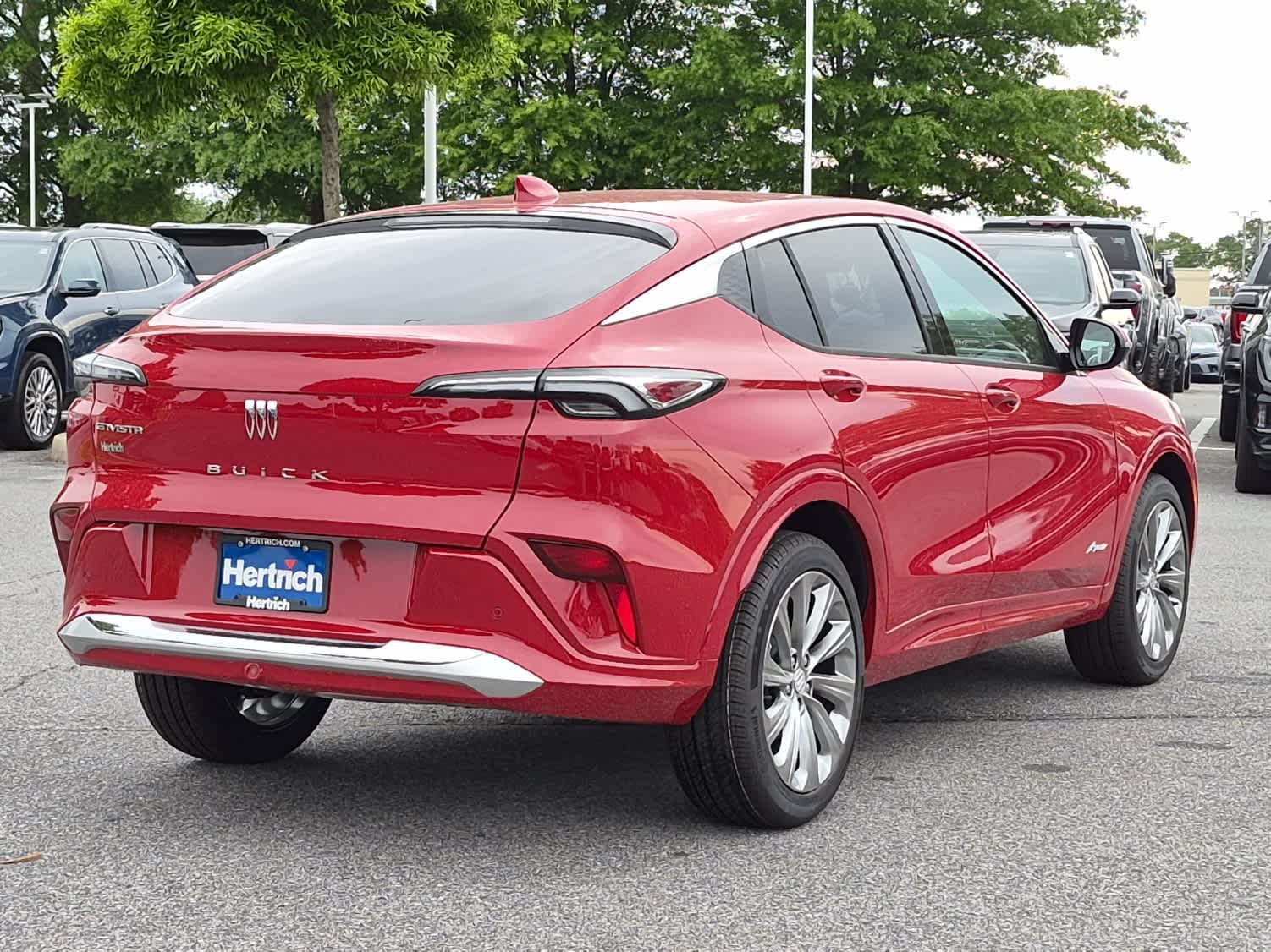 2026 Buick Envista Avenir - Brilliant Red exterior view 3