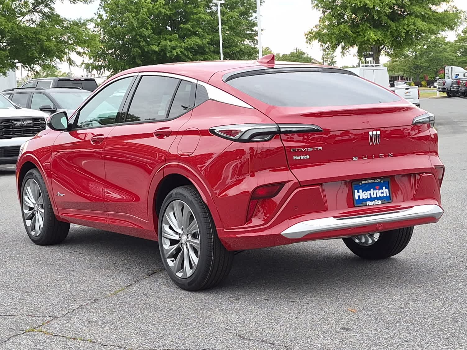 2026 Buick Envista Avenir - Brilliant Red exterior view 4