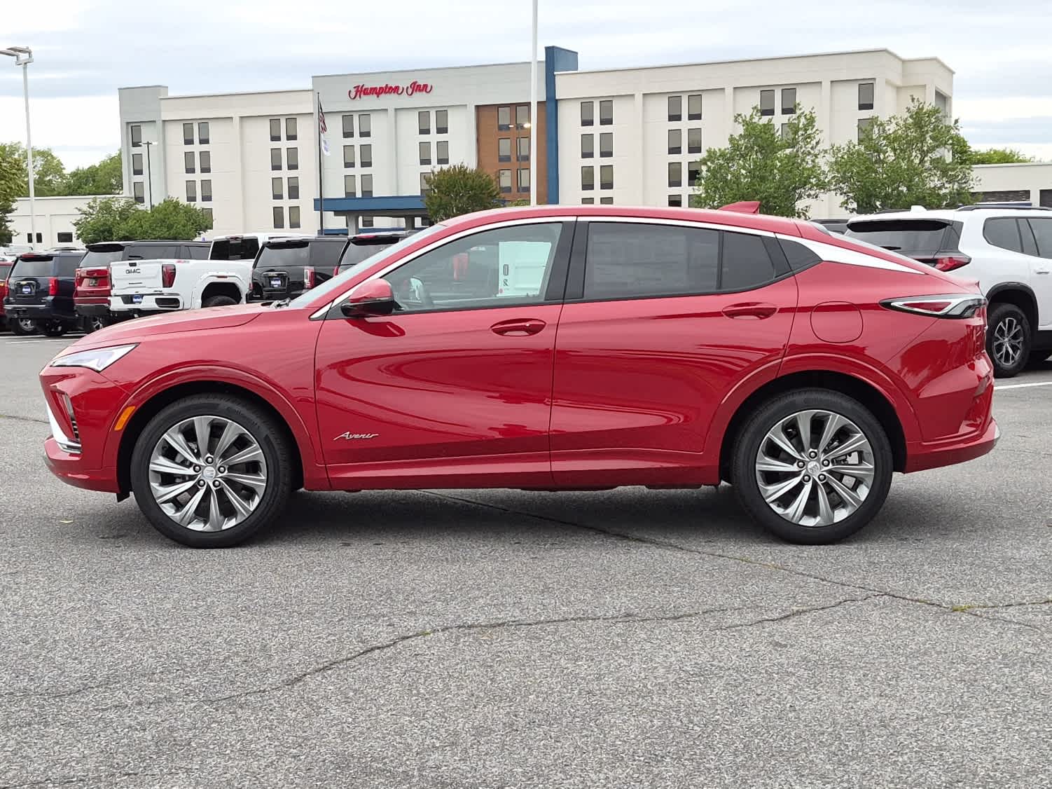 2026 Buick Envista Avenir - Brilliant Red exterior view 5