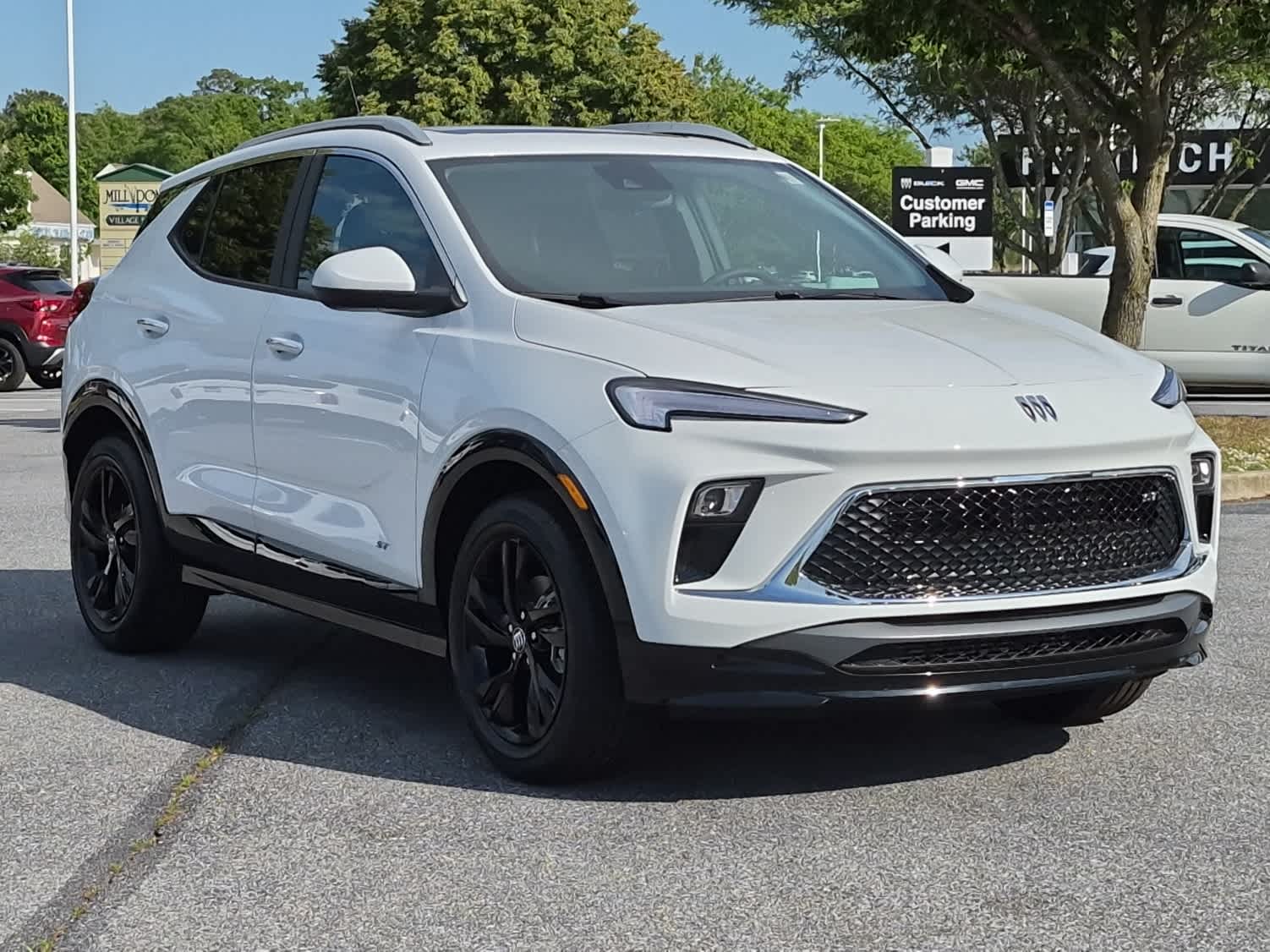 2026 Buick Encore GX Sport Touring - Summit White exterior view 2