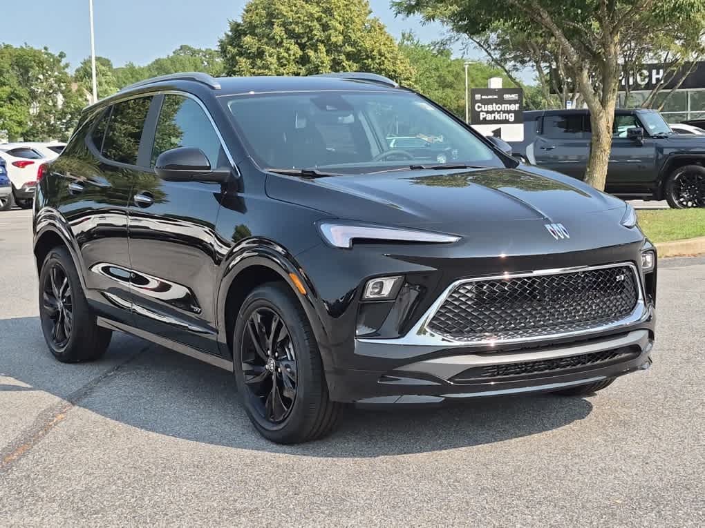2026 Buick Encore GX Sport Touring - Ebony Twilight Metallic exterior view 2