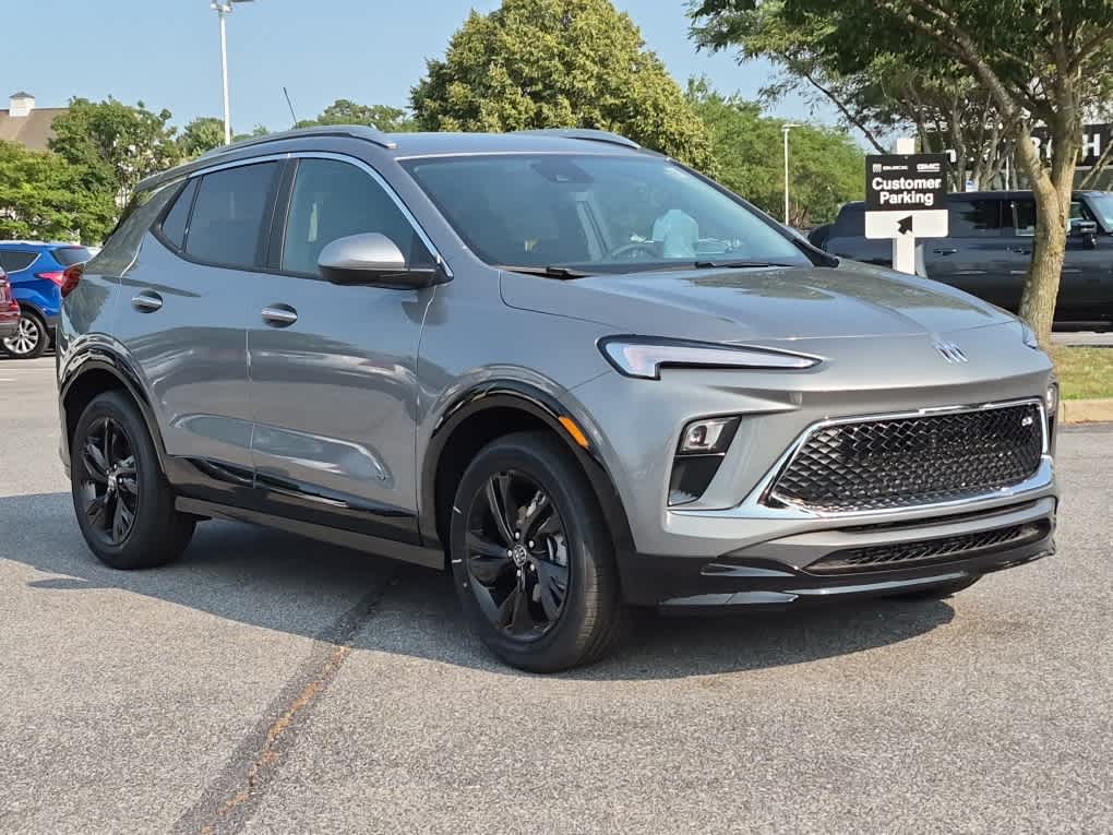2026 Buick Encore GX Sport Touring - Moonstone Gray Metallic exterior view 2