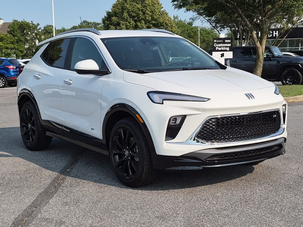 2026 Buick Encore GX Sport Touring - Summit White exterior view 2