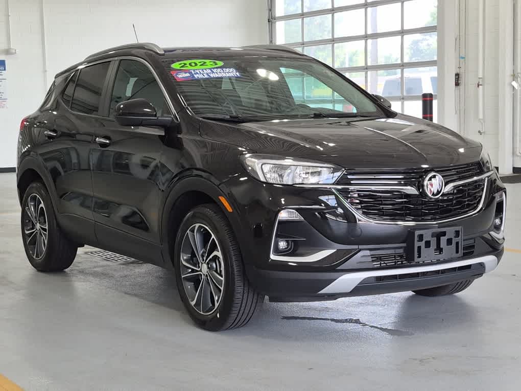 2023 Buick Encore GX Select - Ebony Twilight Metallic exterior view 2