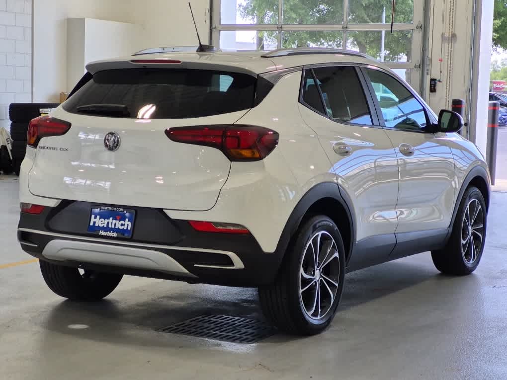 2022 Buick Encore GX Select - Summit White exterior view 3