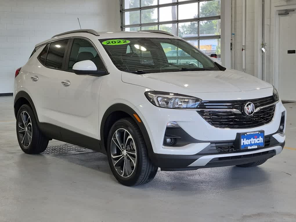 2022 Buick Encore GX Select - Summit White exterior view 2