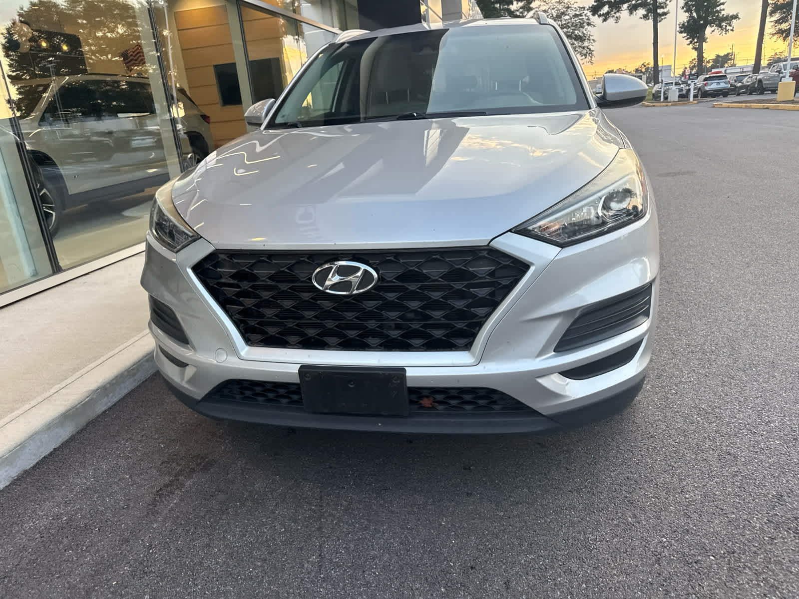 2020 Hyundai Tucson Value - Stellar Silver exterior view 2