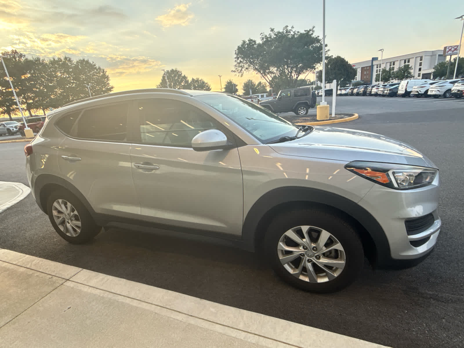 2020 Hyundai Tucson Value - Stellar Silver exterior view 4