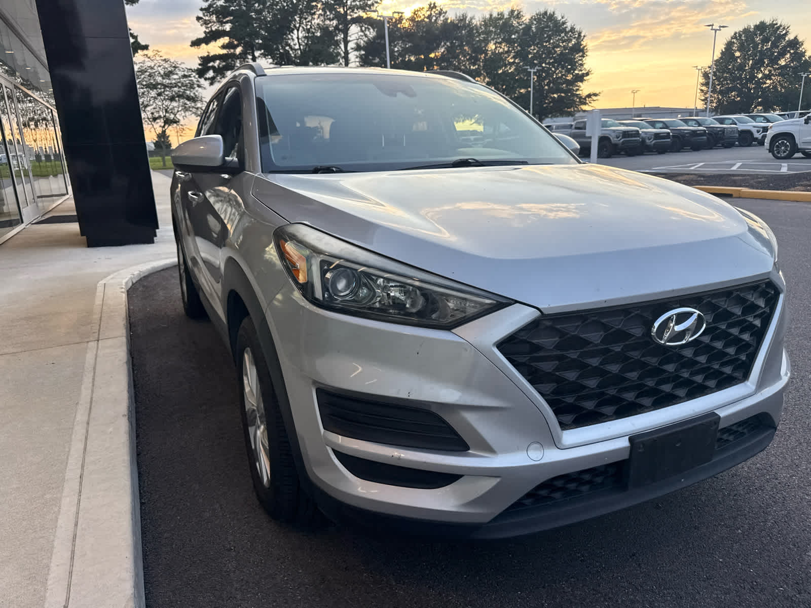 2020 Hyundai Tucson Value - Stellar Silver exterior view 3