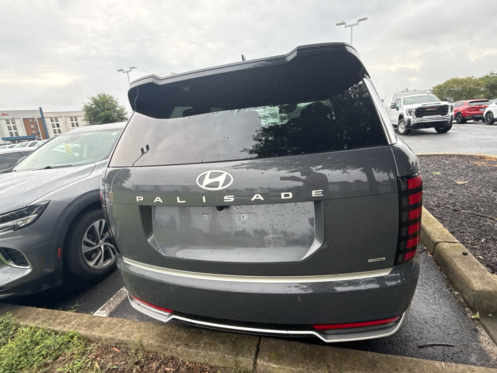 2026 Hyundai Palisade Calligraphy - Ecotronic Gray Pearl exterior view 6