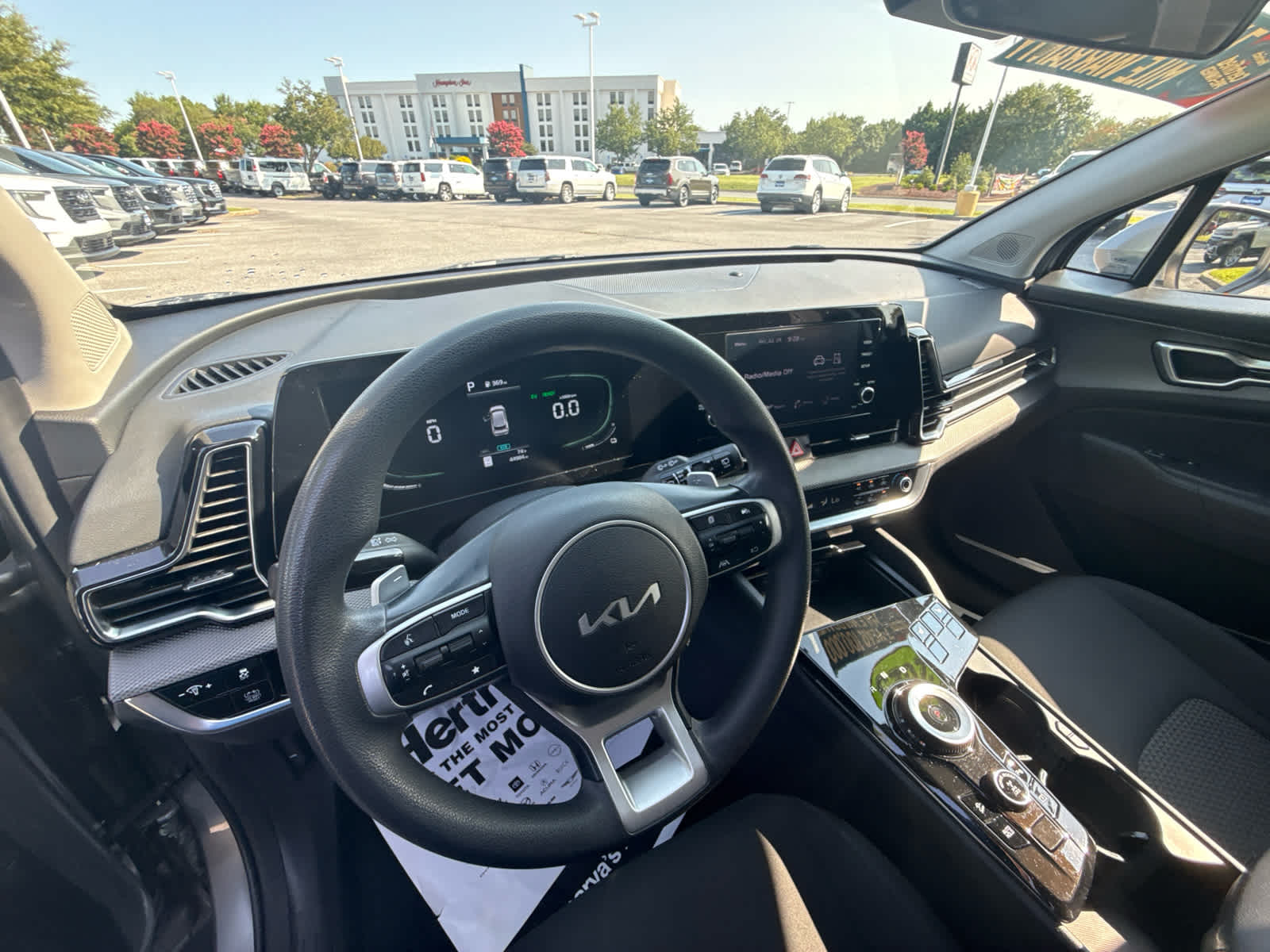 2023 Kia Sportage Hybrid LX - Steel Gray exterior view 13