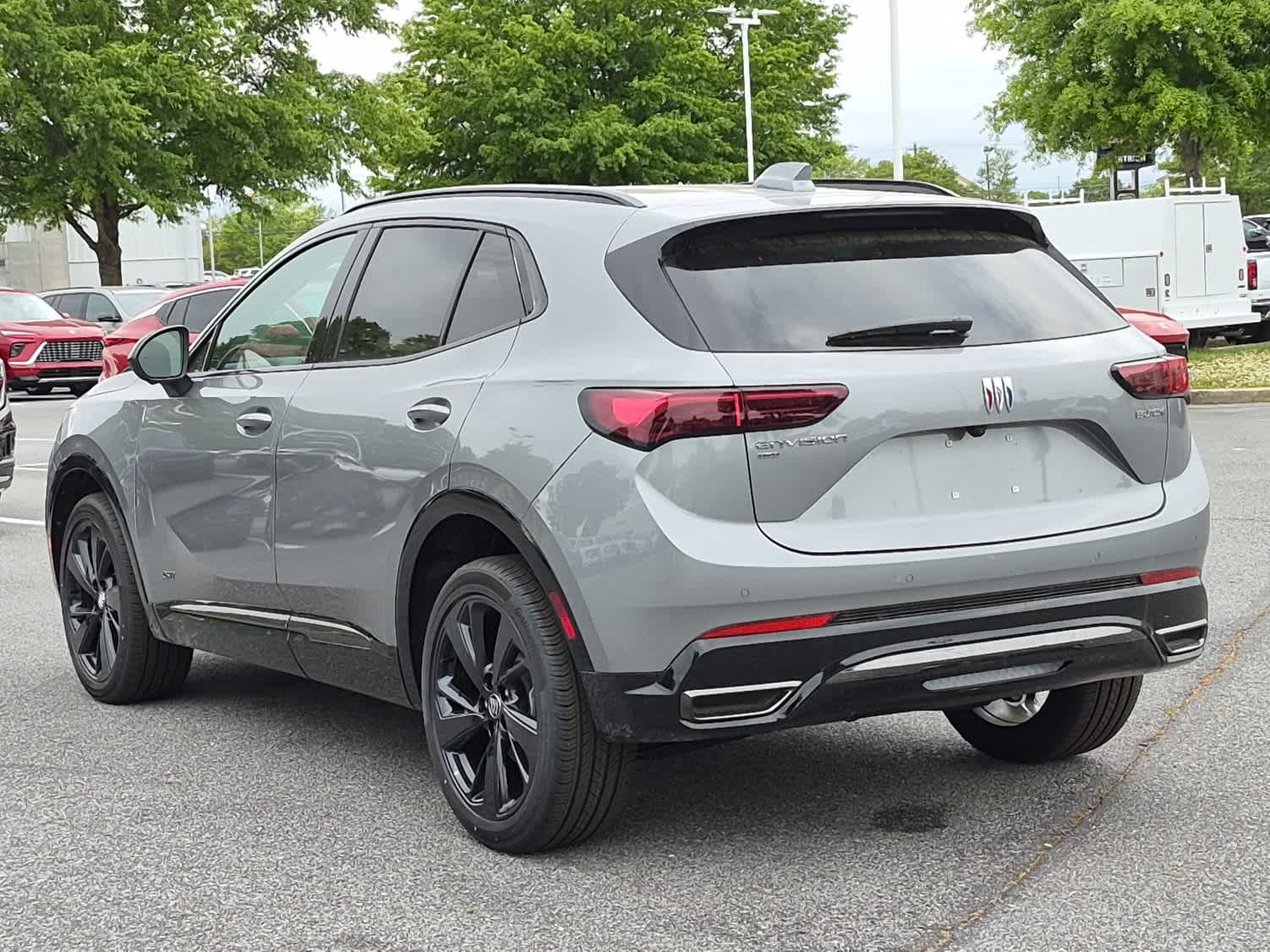 2026 Buick Envision Sport Touring - Moonstone Gray Metallic exterior view 4