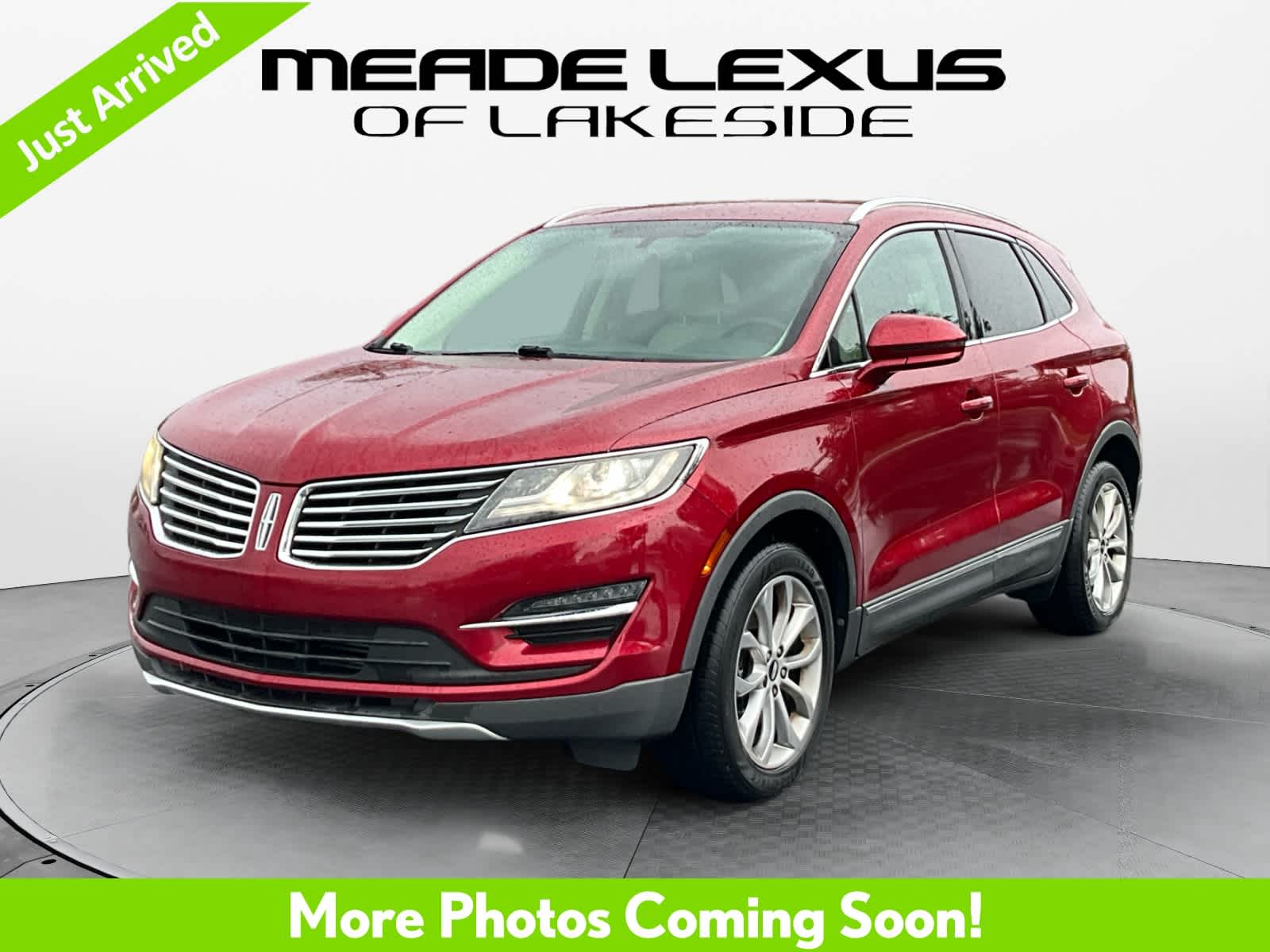 Ruby Red Metallic Tinted Clearcoat 2015 Lincoln MKC SUV / Crossover All-Wheel Drive 6-Speed Automatic