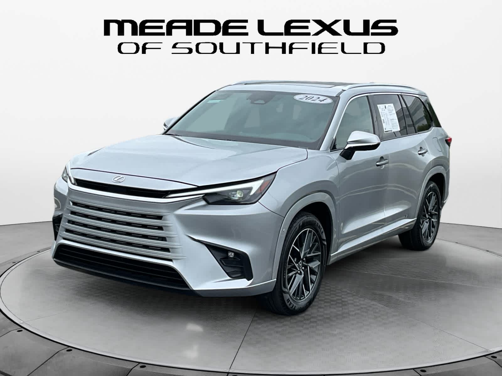 Celestial Silver Metallic 2024 Lexus TX SUV / Crossover All-Wheel Drive 8-Speed Automatic
