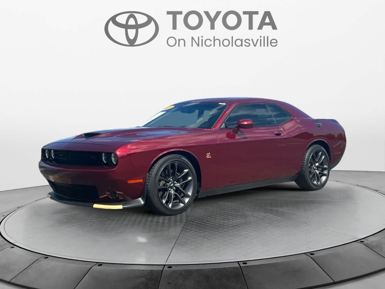 Octane Red Pearlcoat 2023 Dodge Challenger Coupe Rear-Wheel Drive 8-Speed Automatic