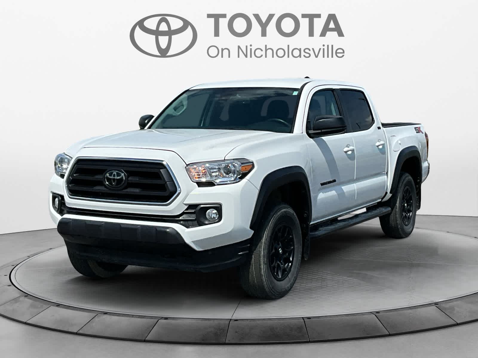 Ice Cap 2023 Toyota Tacoma SR5 V6 Double Cab 4WD Pickup Truck Four-Wheel Drive 6-Speed Automatic