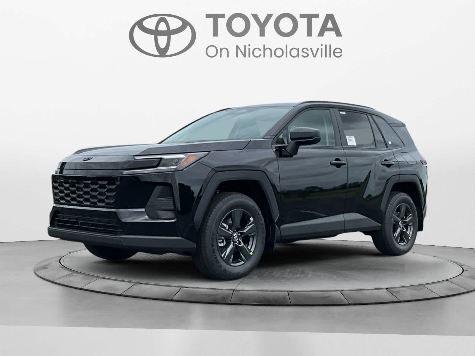 Midnight Black Metallic 2026 Toyota RAV4 SUV / Crossover All-Wheel Drive Continuously Variable Transmission