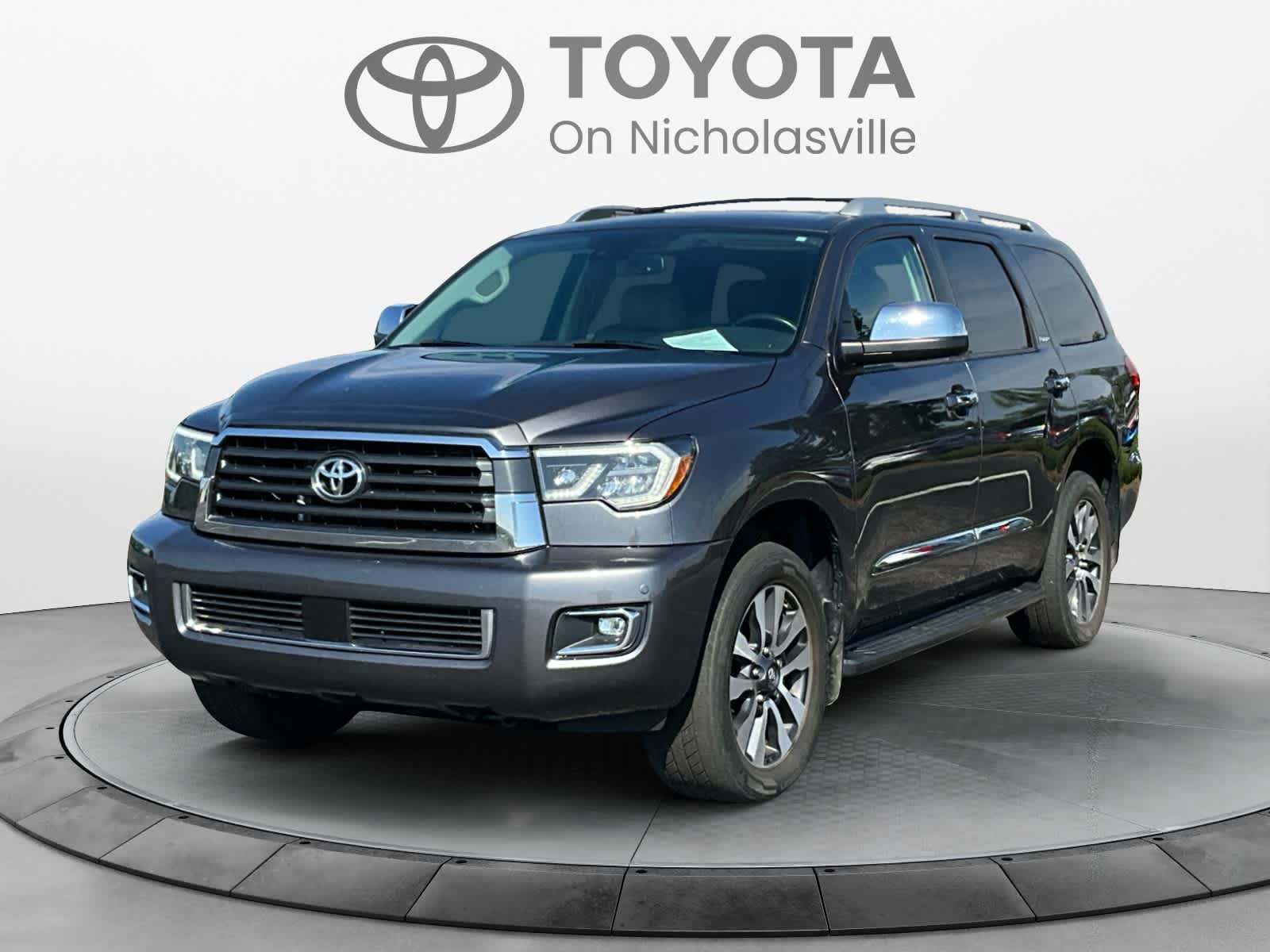 Magnetic Gray Metallic 2021 Toyota Sequoia Limited 4WD SUV / Crossover Four-Wheel Drive 6-Speed Automatic