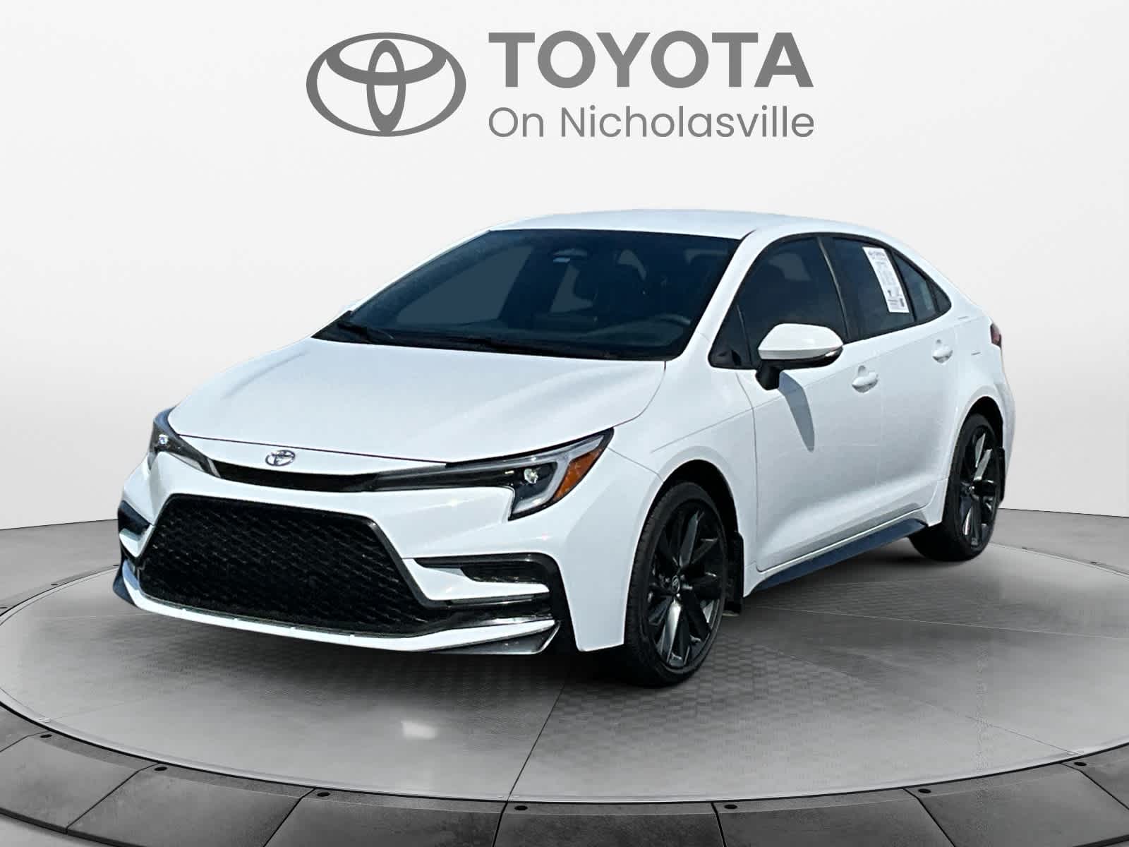 Ice Cap 2026 Toyota Corolla SE FWD Sedan Front-Wheel Drive Continuously Variable Transmission