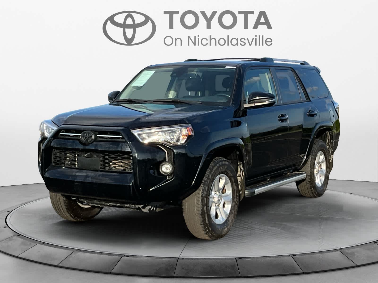 Midnight Black Metallic 2023 Toyota 4Runner SR5 Premium 4WD SUV / Crossover Four-Wheel Drive 5-Speed Automatic