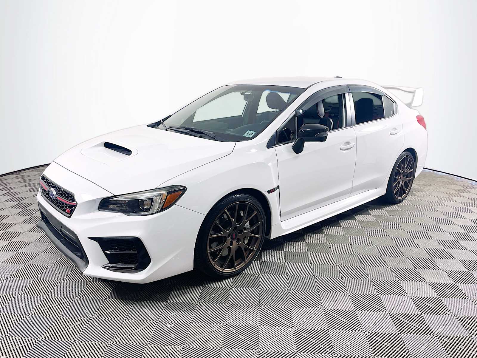 Crystal White Pearl 2020 Subaru WRX STI AWD Sedan All-Wheel Drive 6-Speed Manual
