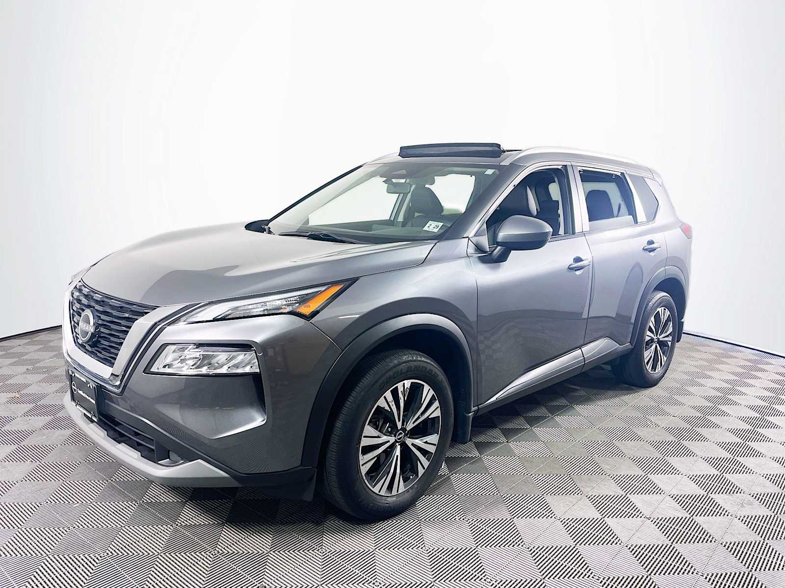 Gray (Gun Metallic) 2023 Nissan Rogue SV AWD SUV / Crossover All-Wheel Drive Continuously Variable Transmission
