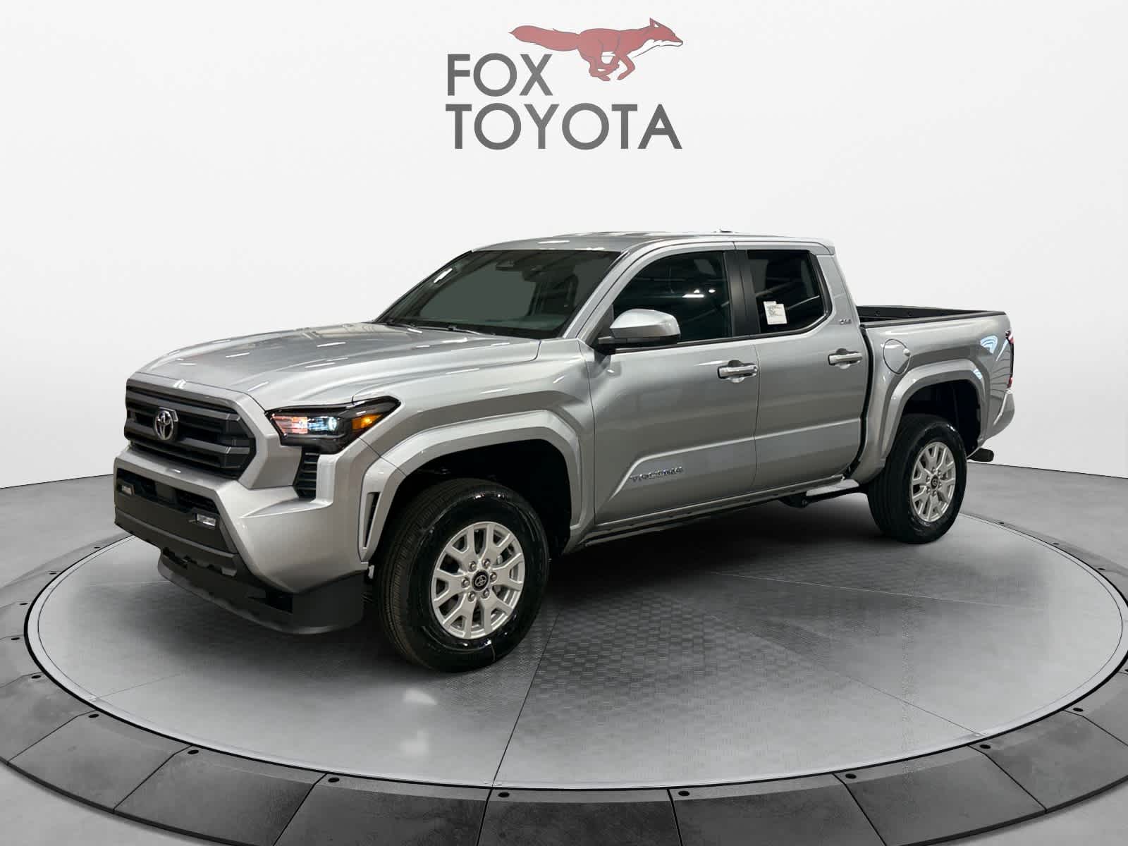 Celestial Silver Metallic 2026 Toyota Tacoma Pickup Truck Four-Wheel Drive 8-Speed Automatic