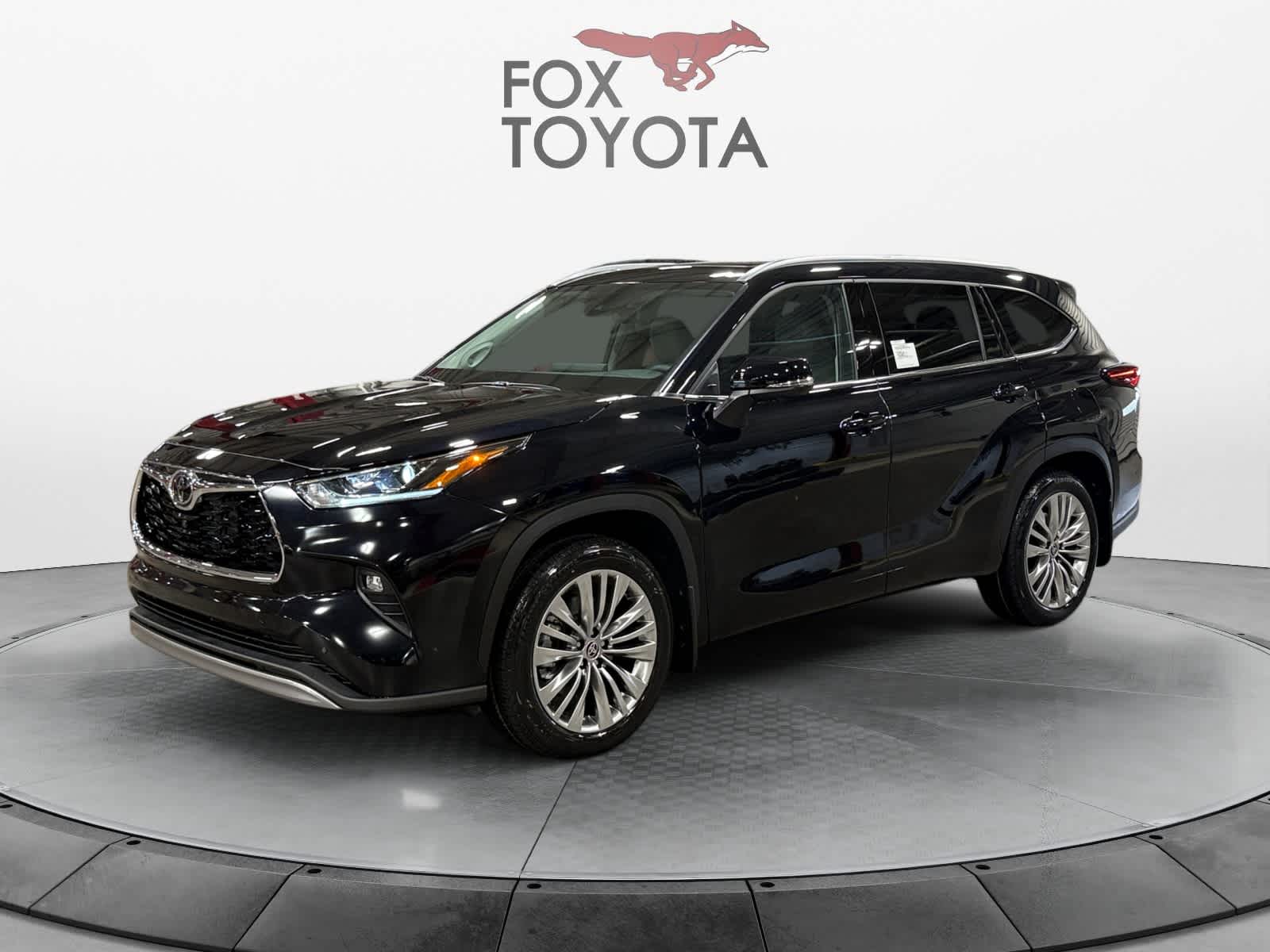 Midnight Black Metallic 2026 Toyota Highlander SUV / Crossover All-Wheel Drive Automatic