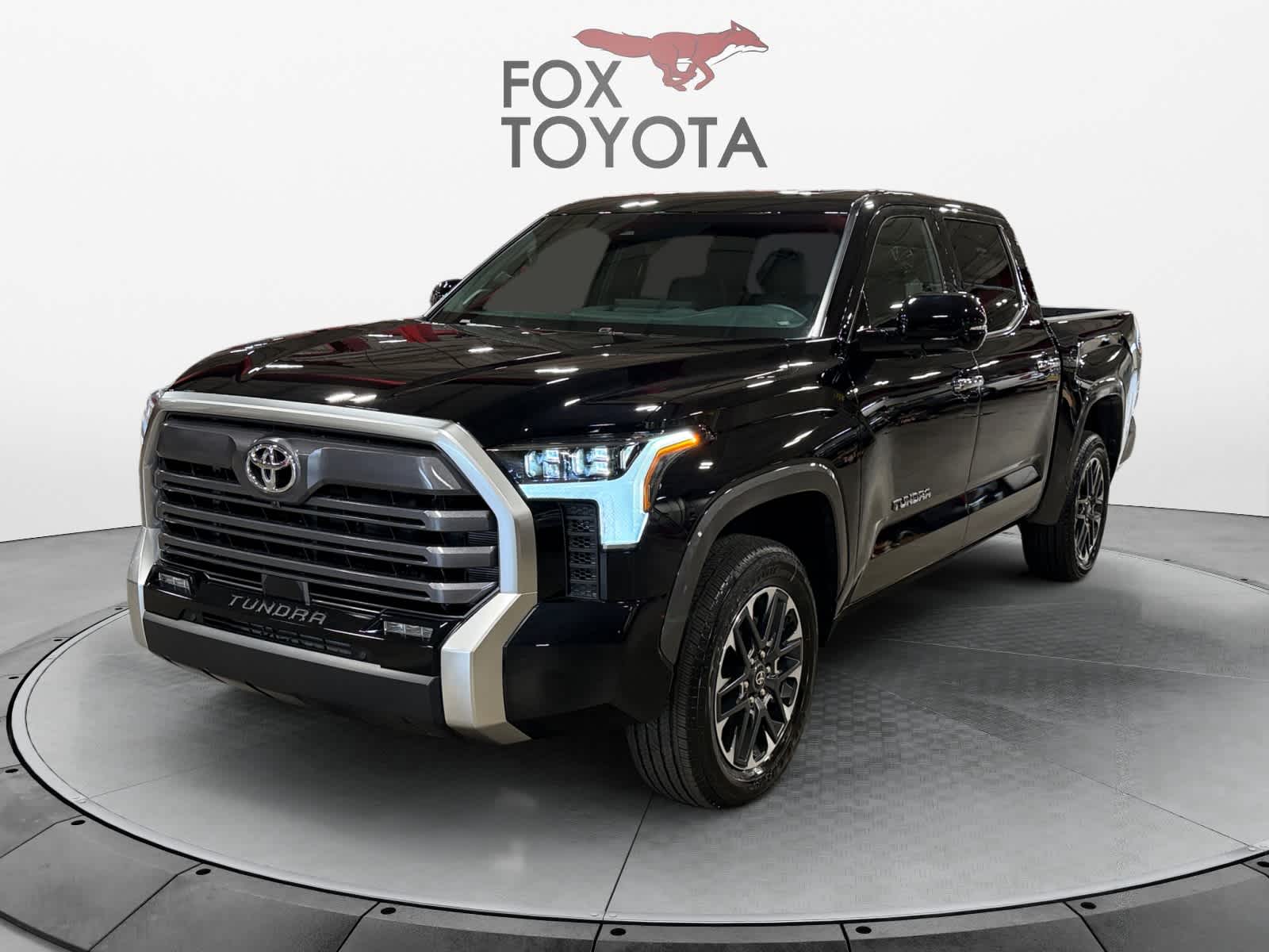 Midnight Black Metallic 2026 Toyota Tundra Limited CrewMax Cab 4WD Pickup Truck Four-Wheel Drive Automatic