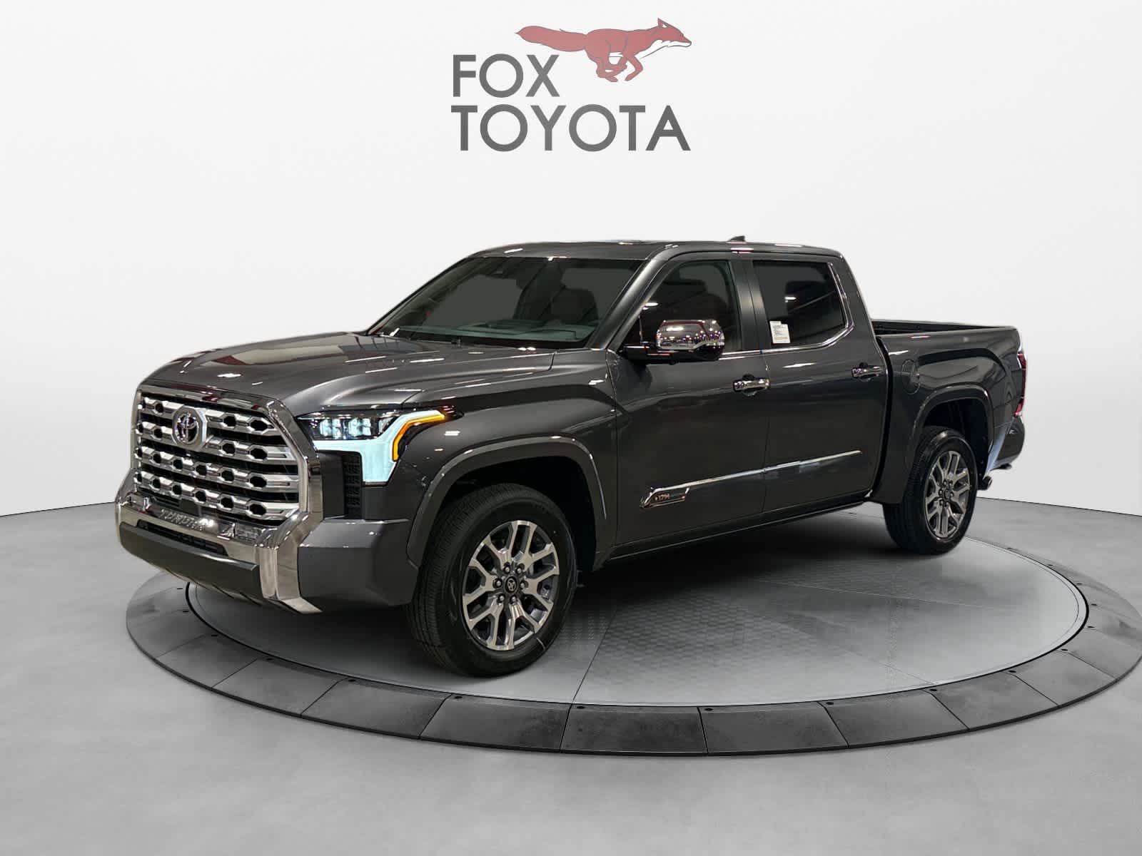 Magnetic Gray Metallic 2026 Toyota Tundra 1794 Edition CrewMax Cab 4WD Pickup Truck Four-Wheel Drive Automatic