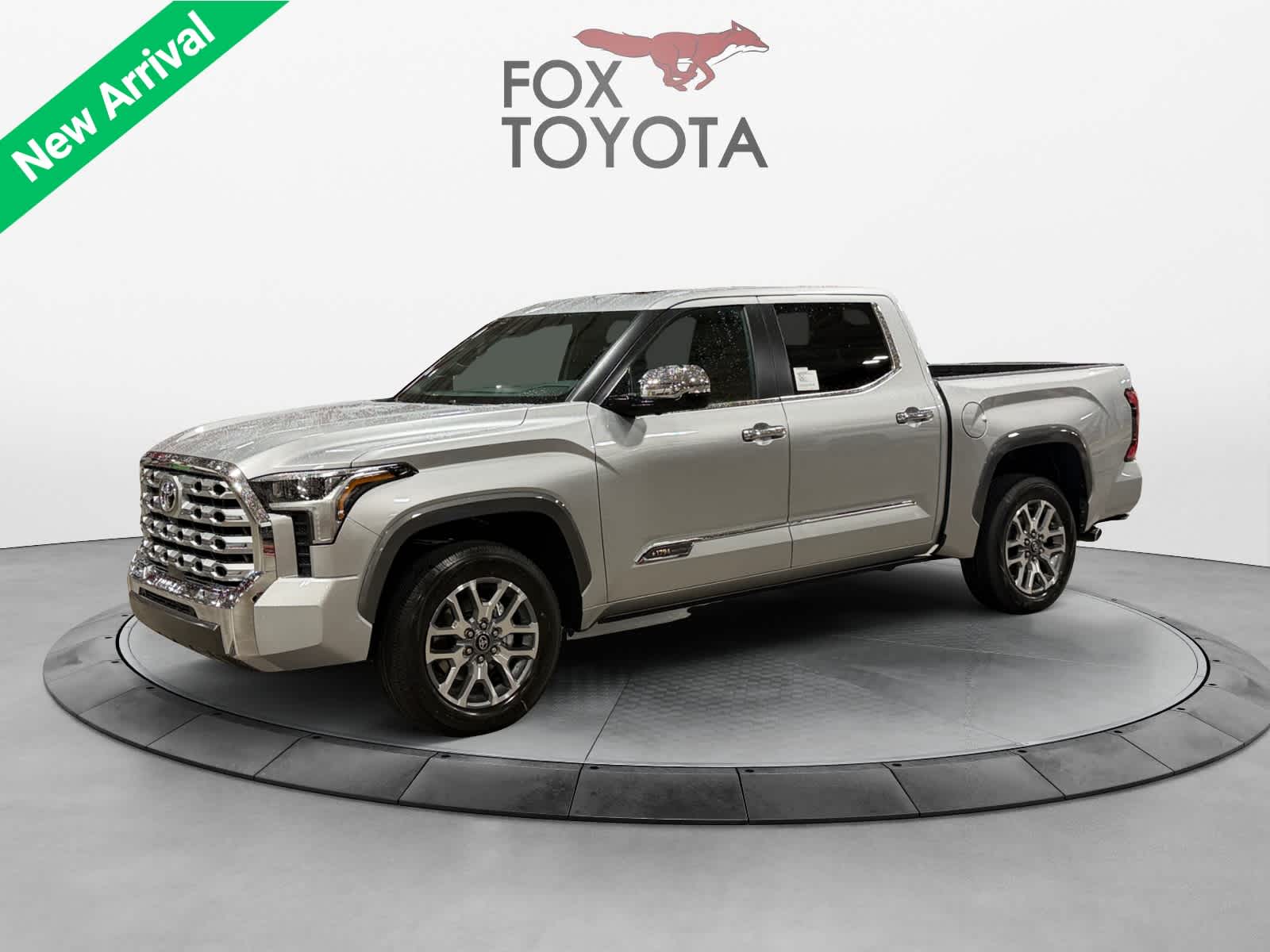 Celestial Silver Metallic 2026 Toyota Tundra 1794 Edition CrewMax Cab 4WD Pickup Truck Four-Wheel Drive Automatic