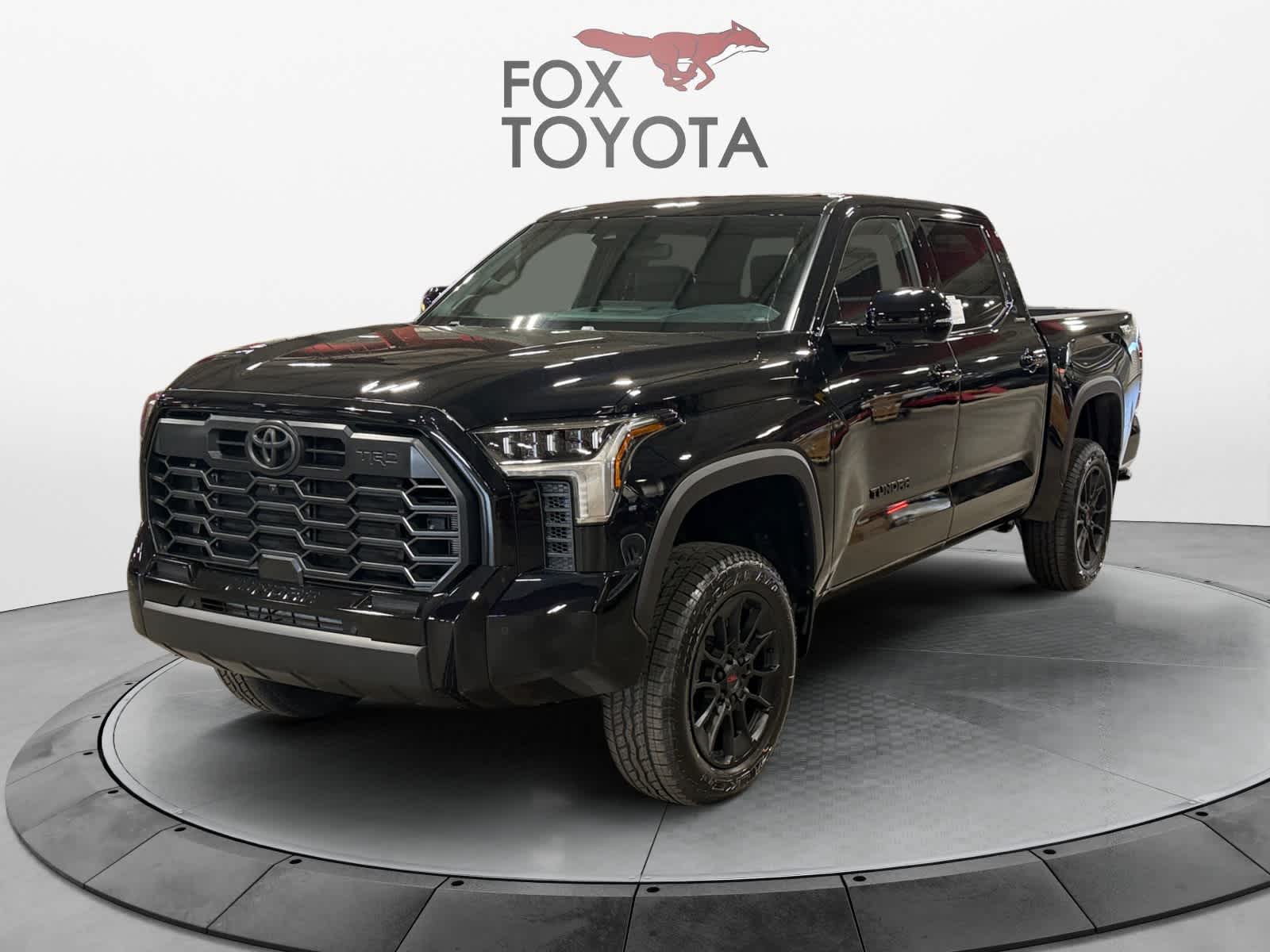 Midnight Black Metallic 2026 Toyota Tundra Limited CrewMax Cab 4WD Pickup Truck Four-Wheel Drive Automatic