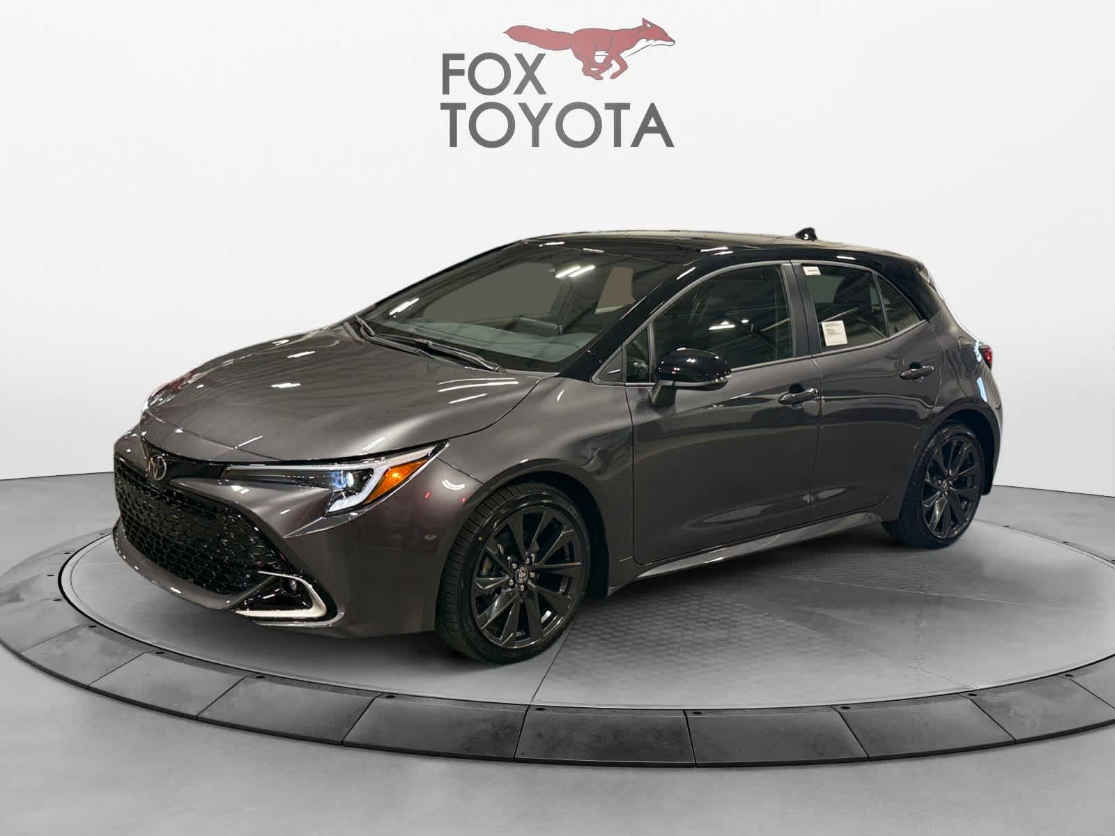 Magnetic Gray Metallic/Midnight Black Metallic 2026 Toyota Corolla Hatchback XSE FWD Hatchback Front-Wheel Drive Continuously Variable Transmission
