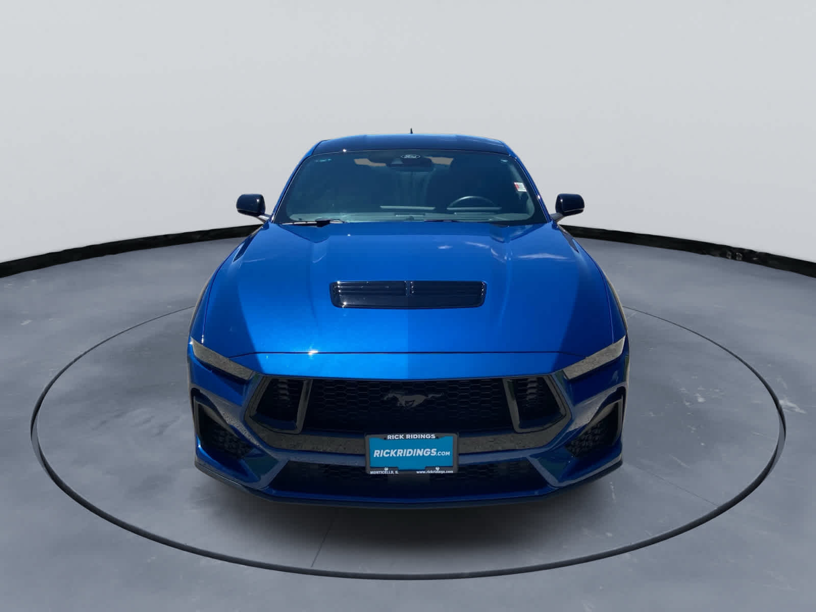 Atlas Blue Metallic 2024 Ford Mustang Coupe Rear-Wheel Drive Automatic