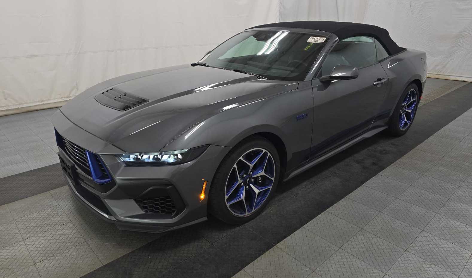 Carbonized Gray Metallic 2025 Ford Mustang Convertible Rear-Wheel Drive Automatic