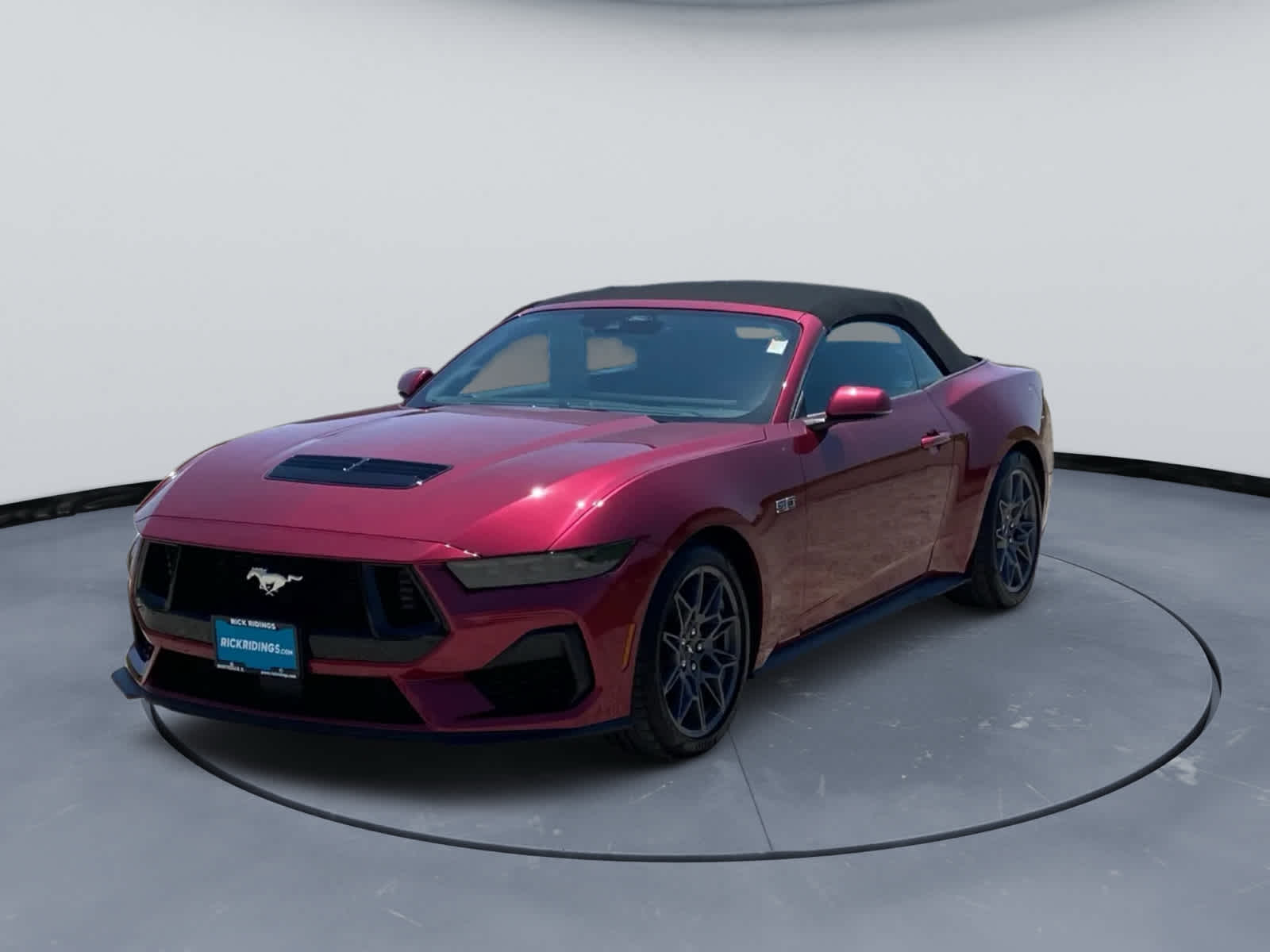 Pink (Molten Magenta Metallic Tri-coat) 2025 Ford Mustang Convertible Rear-Wheel Drive Automatic
