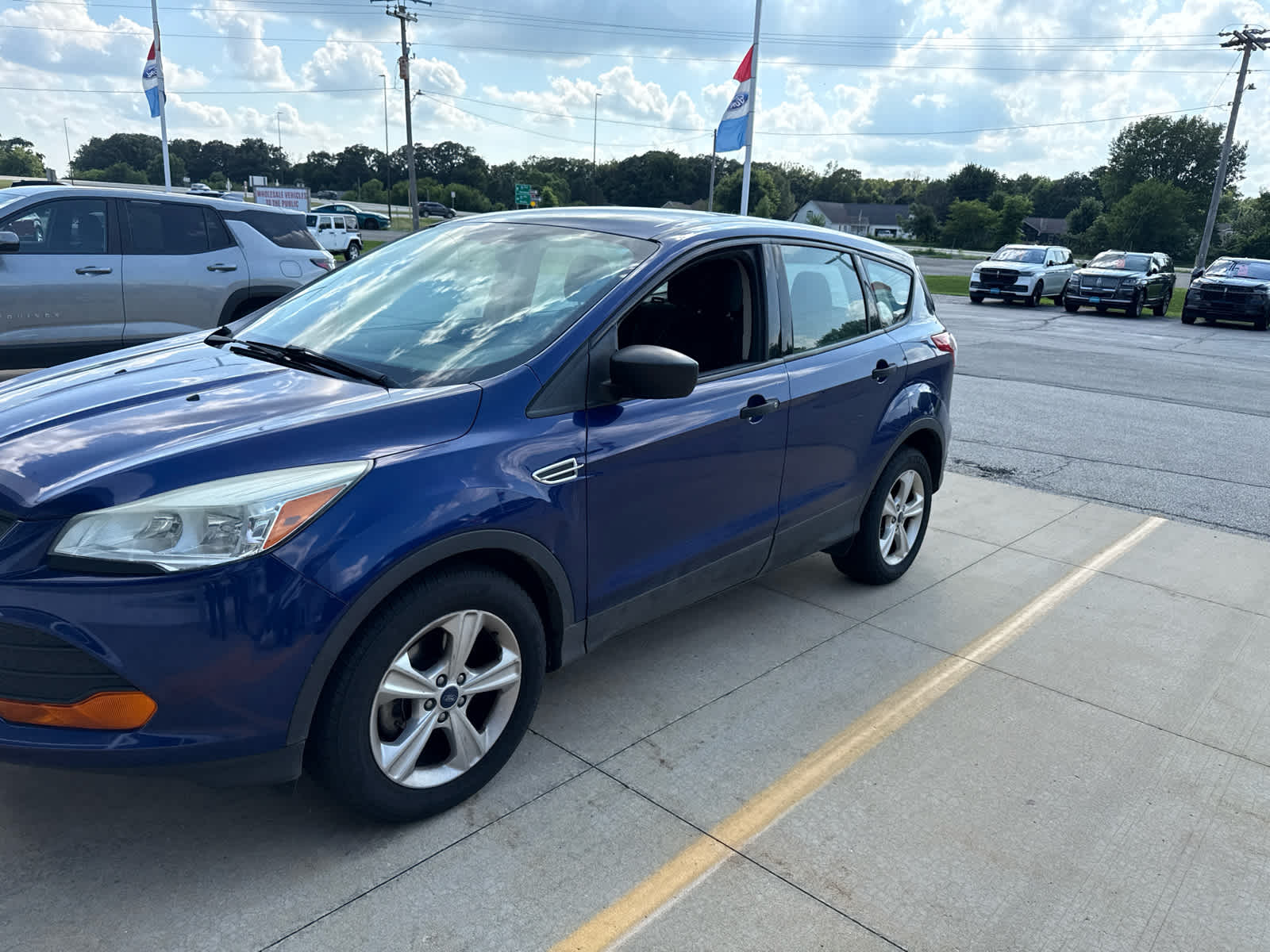 Deep Impact Blue 2014 Ford Escape SUV / Crossover Front-Wheel Drive 6-Speed Automatic