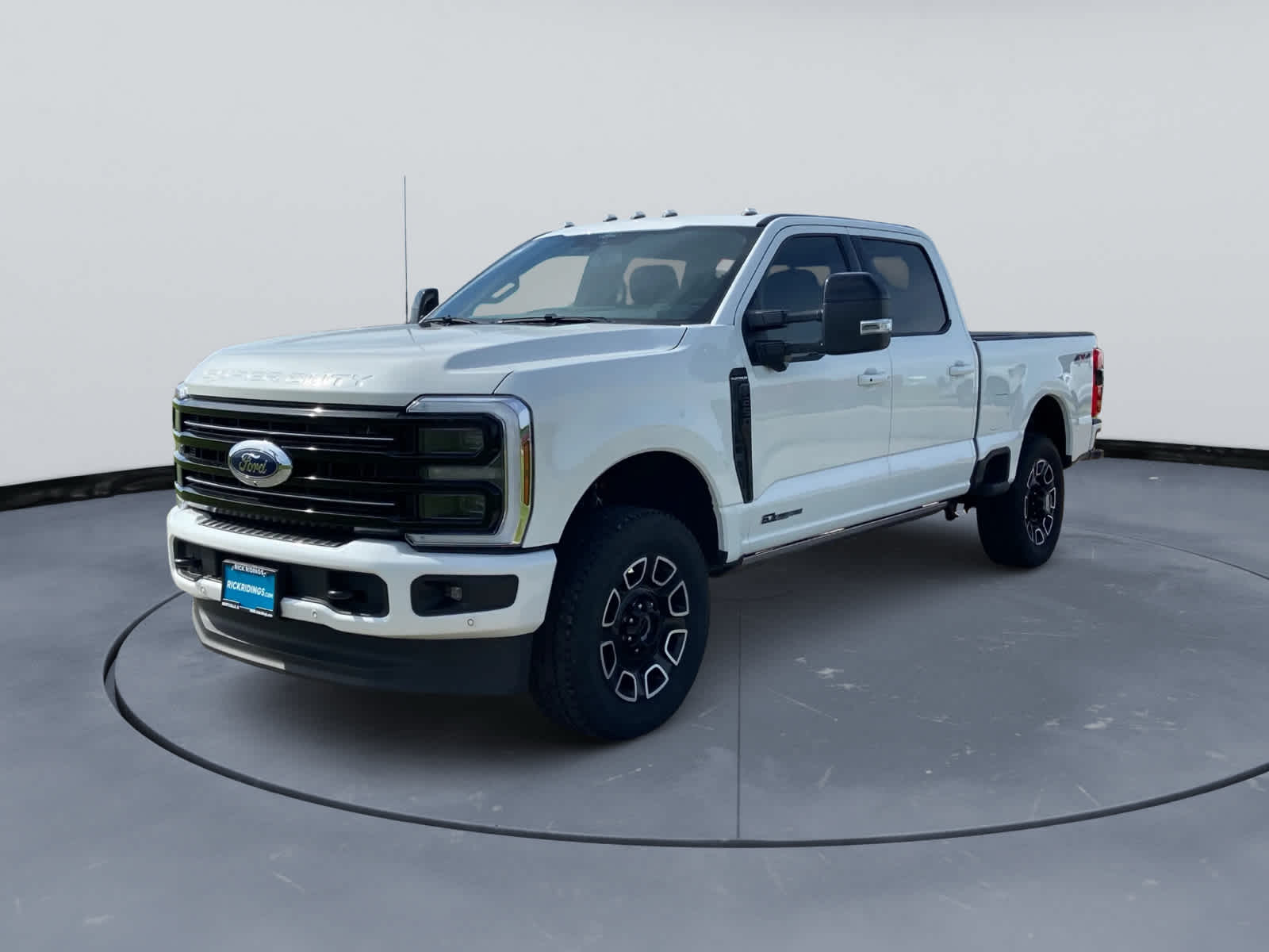 Star White Metallic Tri-Coat 2025 Ford F-250 Super Duty Pickup Truck Four-Wheel Drive Automatic