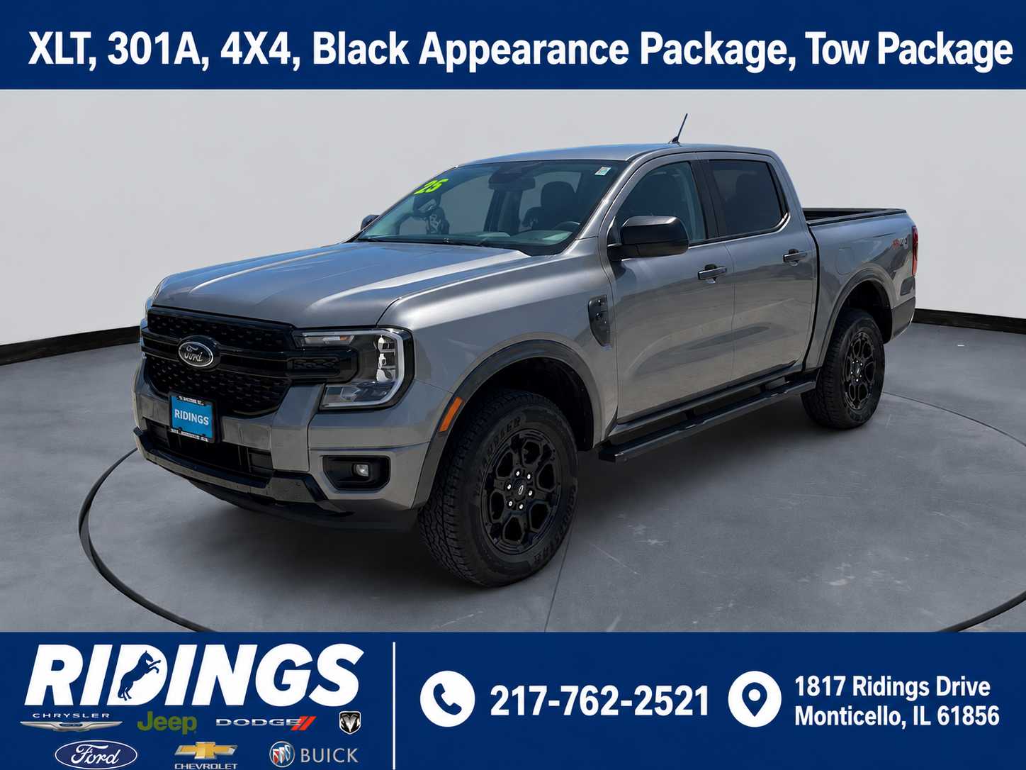 2025 Ford Ranger XLT SuperCrew 4WD