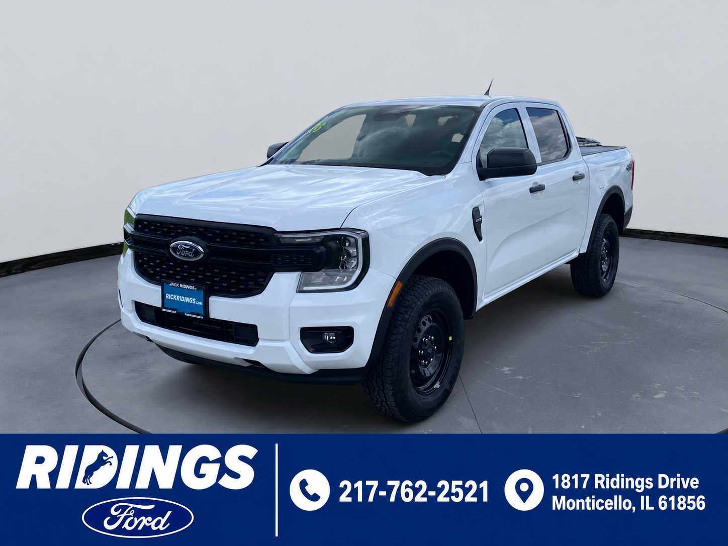 Oxford White 2026 Ford Ranger Pickup Truck Four-Wheel Drive Automatic