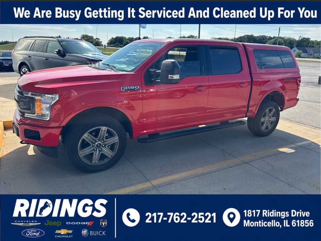 Race Red 2019 Ford F-150 Pickup Truck Four-Wheel Drive Automatic
