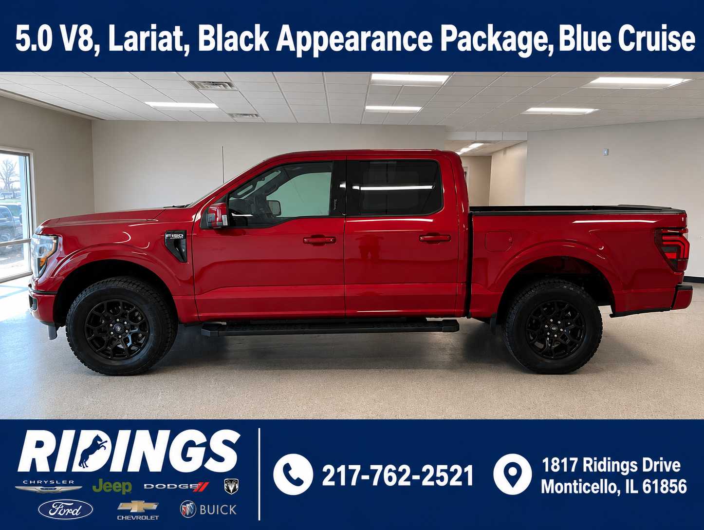 Ruby Red Metallic Tinted Clearcoat 2026 Ford F-150 Pickup Truck 4X2 Automatic