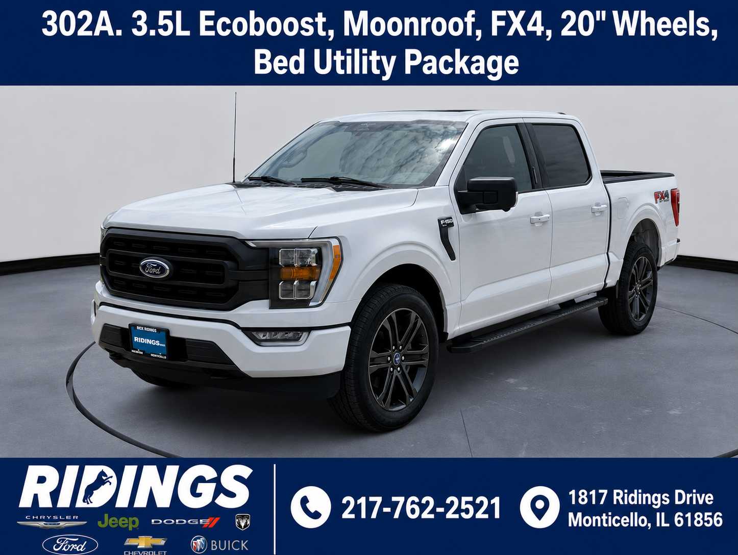 Avalanche 2023 Ford F-150 Pickup Truck Four-Wheel Drive Automatic